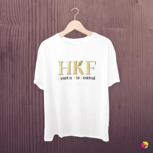 Creagenzia, agence création de site écoresponsable à Mérignac - Mockup logo HKF T-shirt